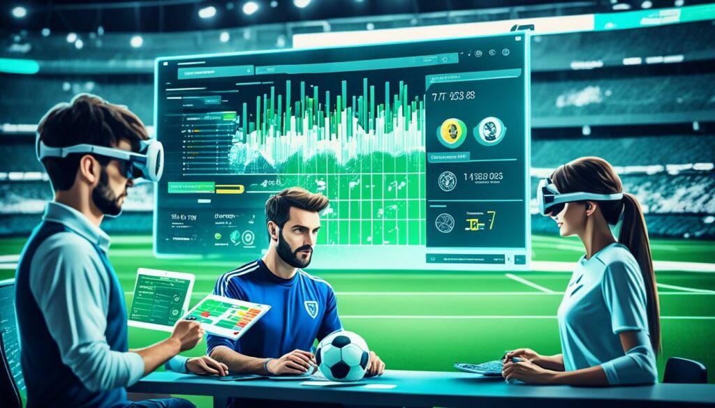 Virtual football betting strategies