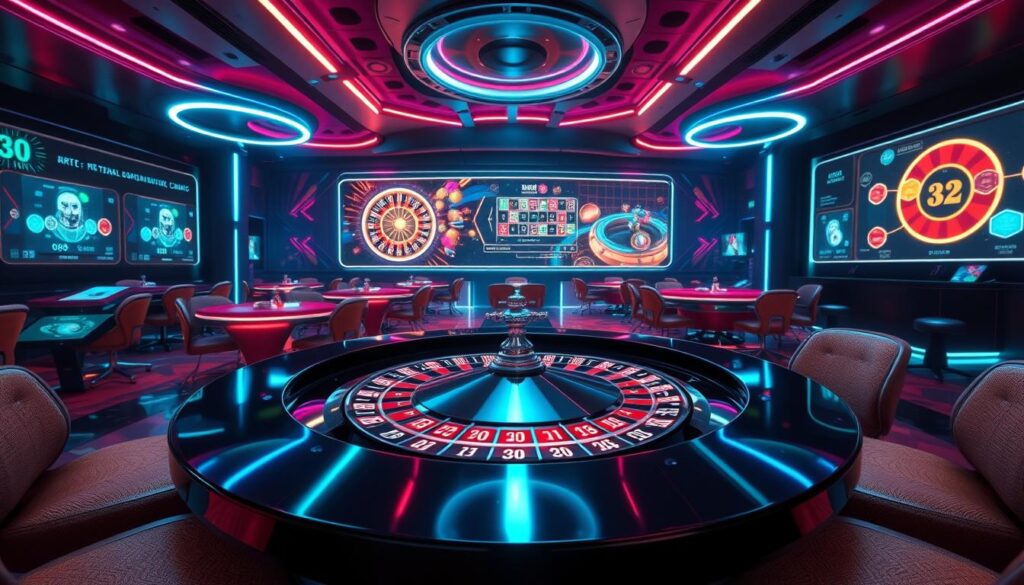 virtual roulette environment
